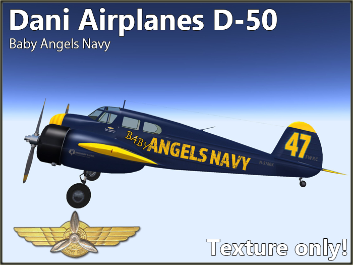 Paint D-50 (Baby Angels Navy R1)