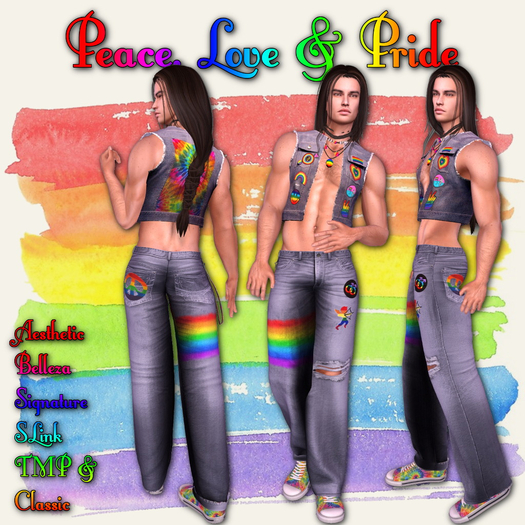 RRW ~ Peace Love & Pride ~ Rainbow Pride
