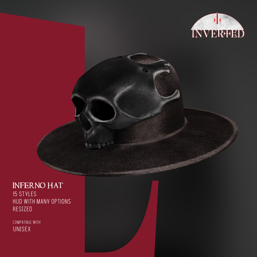 +INVERTED+ Inferno Hat -Black-