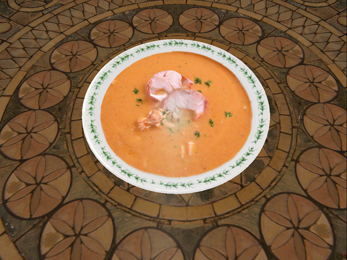 Sopa de bogavante / Lobster bisque [G&S]
