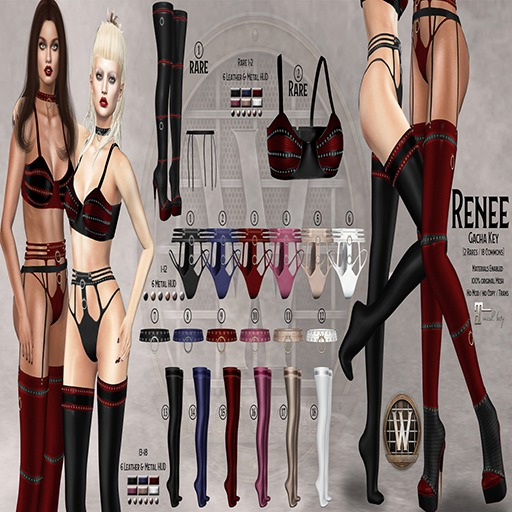 #17 Wicca's Originals - Renee Stockings [Sand] (GACHA//REZ)