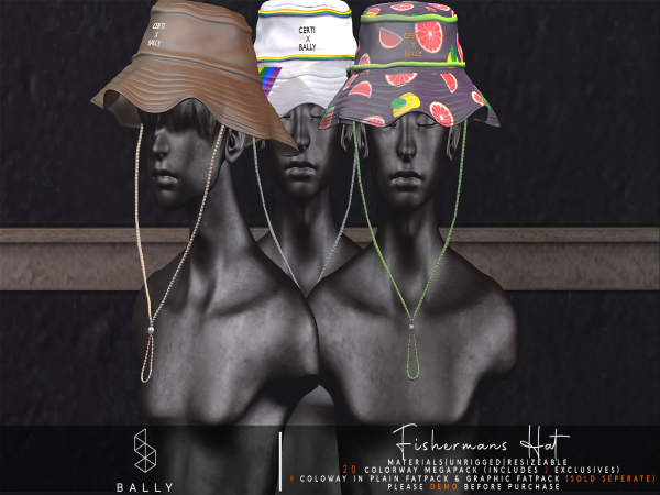 'BALLY' - Fishermans Hat (Pride)