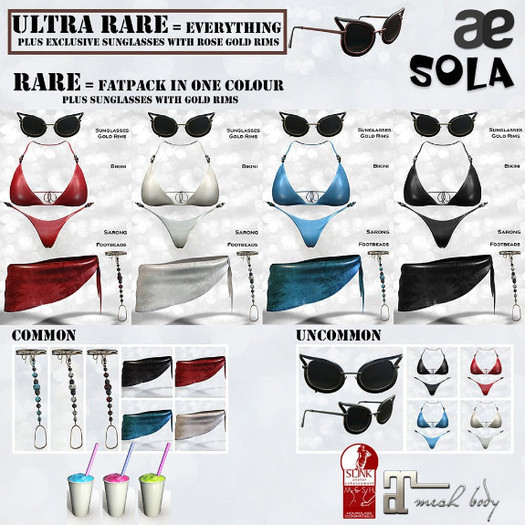 [ae] Sola Sungasses Steel Rim UNCOMMON