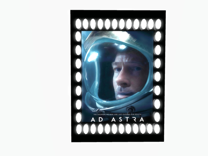 Theater Movie poster-Ad Astra