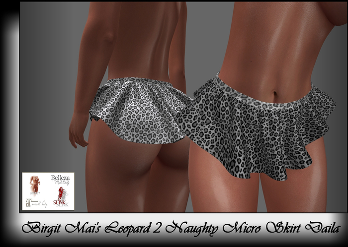 Birgit Mai's Leopard 2 Micro Skirt Daila 
