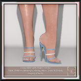 [HC] Quorra Powder Heels for Slink, Belleza, Maitreya, eBody, Signature, Legacy & Tonic