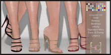 [HC] Quorra Heels Fat Pack for Slink, Belleza, Maitreya, eBody, Signature, Legacy & Tonic