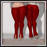 [HC] Quorra Red Leggings for Slink, Belleza, Maitreya, eBody, Signature, Legacy & Tonic