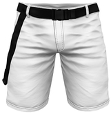 RIOT / Jacob Khaki Shorts - White | Jake/ Gianni / Legacy