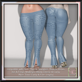 [HC] Quorra Powder Leggings for Slink, Belleza, Maitreya, eBody, Signature, Legacy & Tonic