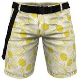 RIOT / Jacob Khaki Shorts - Pattern - Lemon2 | Jake/ Gianni / Legacy