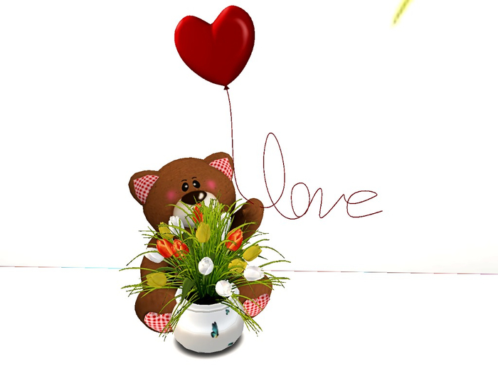 [Art Emporium] Floral Shop (boxed)- Tulips and Bear