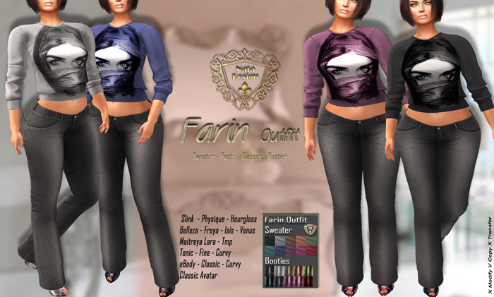 Nala Design -Farin Outfit - For All Mesh Bodies