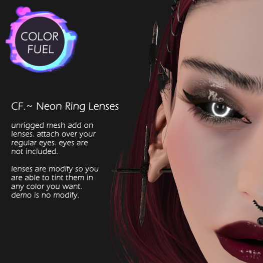 CF.~ Neon Ring Lenses