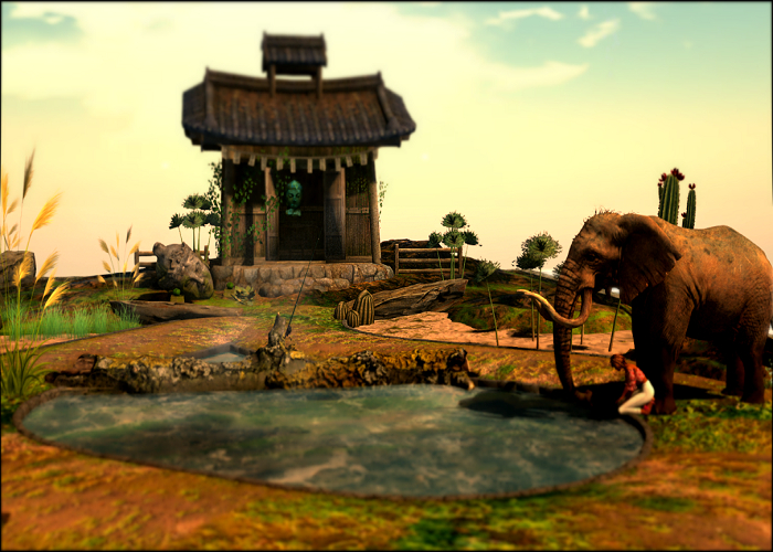 BUDDHA House DEMO Garden Animations COPY