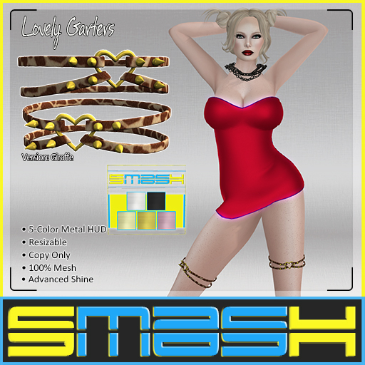 SMASH - Lovely Garters (Version: Giraffe)