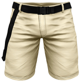 RIOT / Jacob Khaki Shorts - Cream | Jake/ Gianni / Legacy