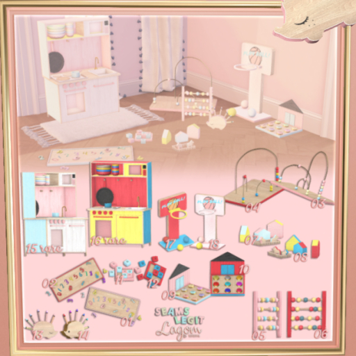 16. Lagom&Seams Legit - Minimalist Toyset [Bright Kitchen] RARE