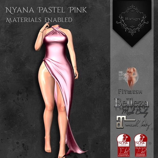 **Mistique** Nyana Pastel Pink{wear me and click to unpack)
