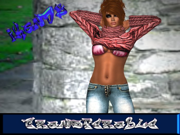 .:iKandy:. Red Knit Sweater Outfit