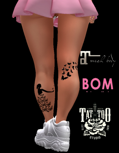 Tatoo  barriles bf &Maitreya Mesh   & BOM