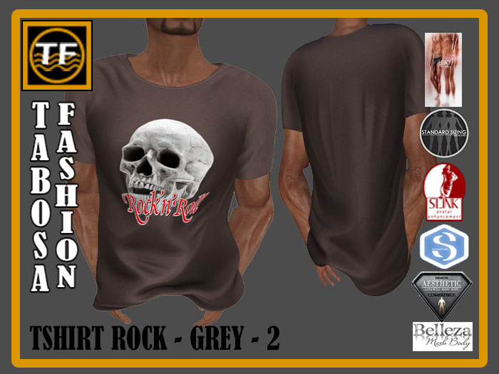 [TF] TSHIRT - ROCK - TAN - 02