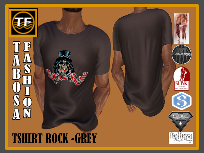[TF] TSHIRT - ROCK - TAN - 01
