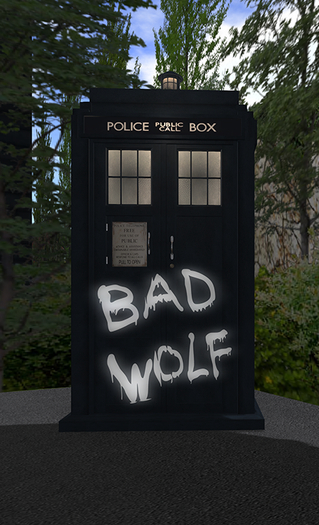 Bad Wolf Graffitti