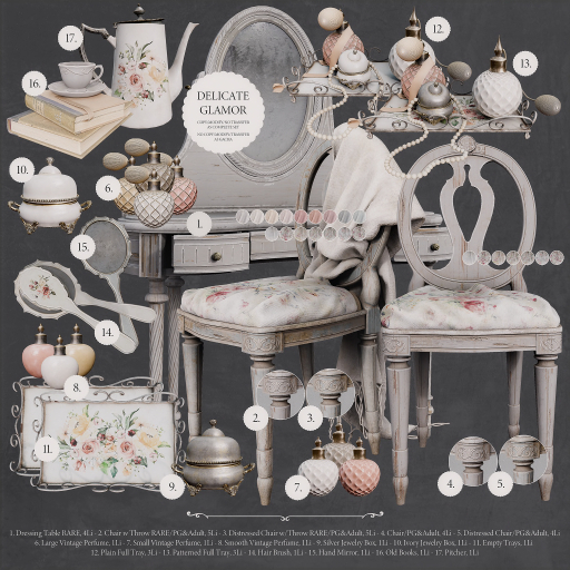 4. Nutmeg. Delicate Glamor Chair Adult