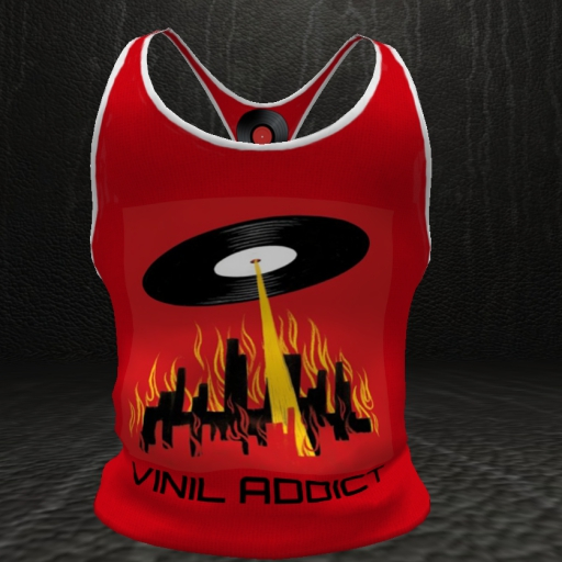 WL -Vinil Addict Tank Top Aesthetic