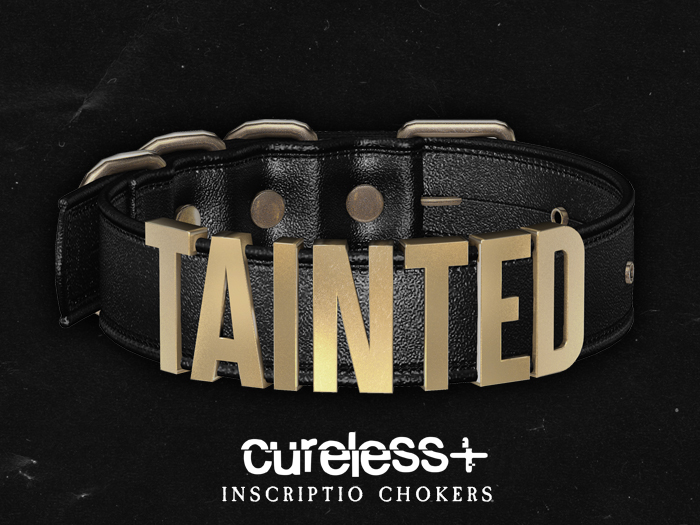 CURELESS[+] Inscriptio Choker / TAINTED