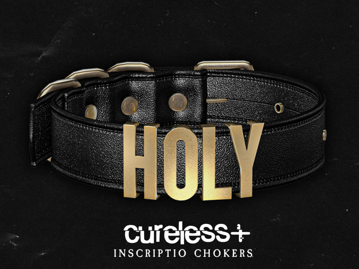 CURELESS[+] Inscriptio Choker / HOLY