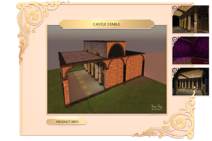 Studio Craft * Castle Stable (Box)