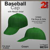 [2cute] Baseball Cap - Green