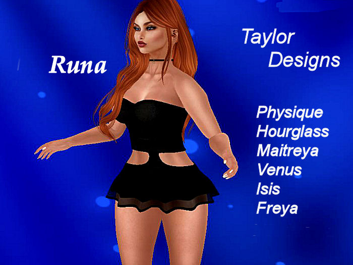 TD Runa Dress black