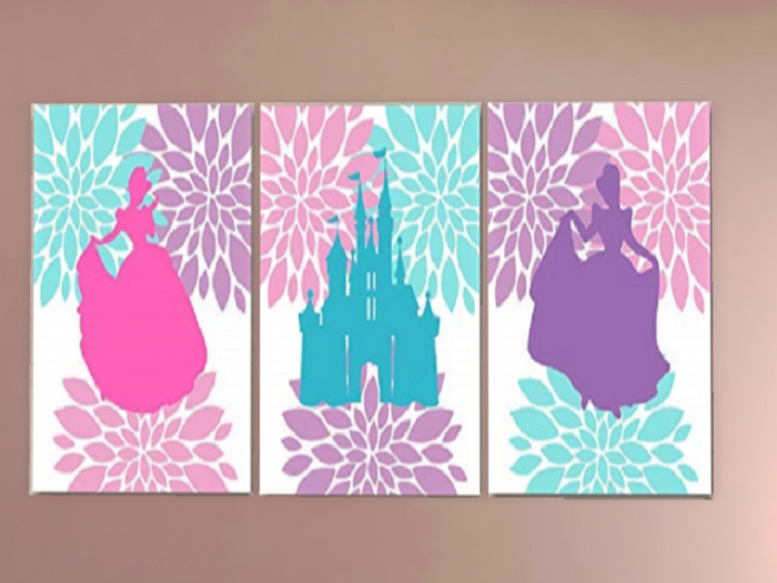 Second Life Marketplace ALPHA SET 3 Princess Castle Canvas Paint