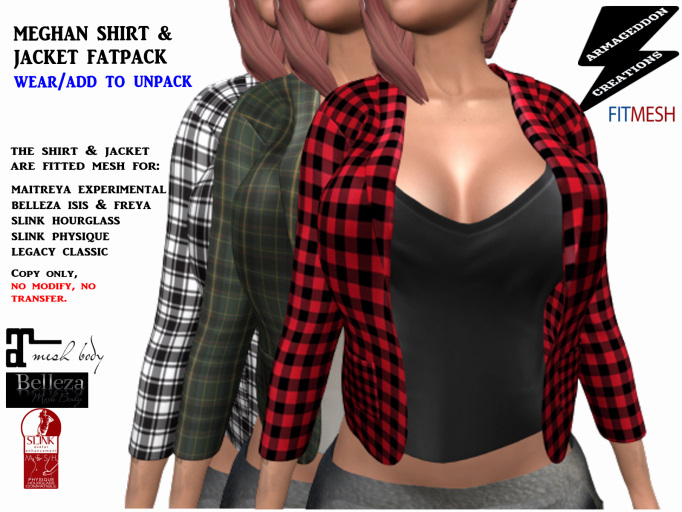 MEGHAN SHIRT AND JACKET FATPACK