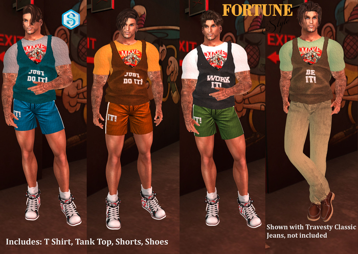 [Demo] Fortune Dual Tops Outfit