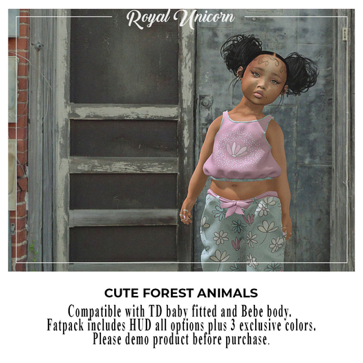 !! RU !! Cute Forest Animals [Fatpack]