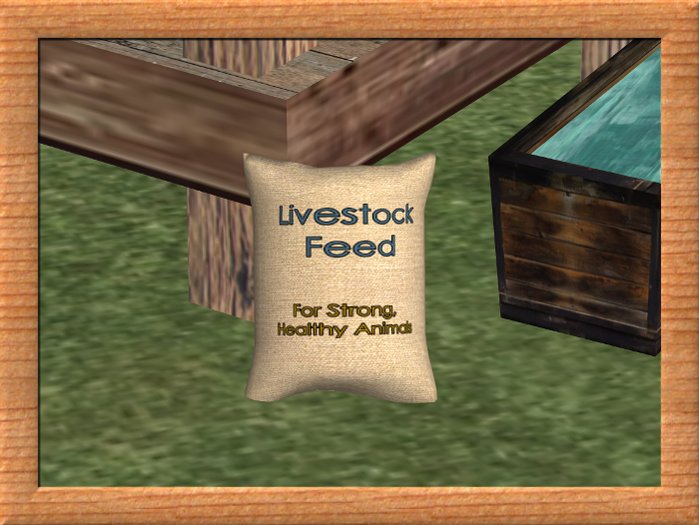 Sack of Livestock Feed