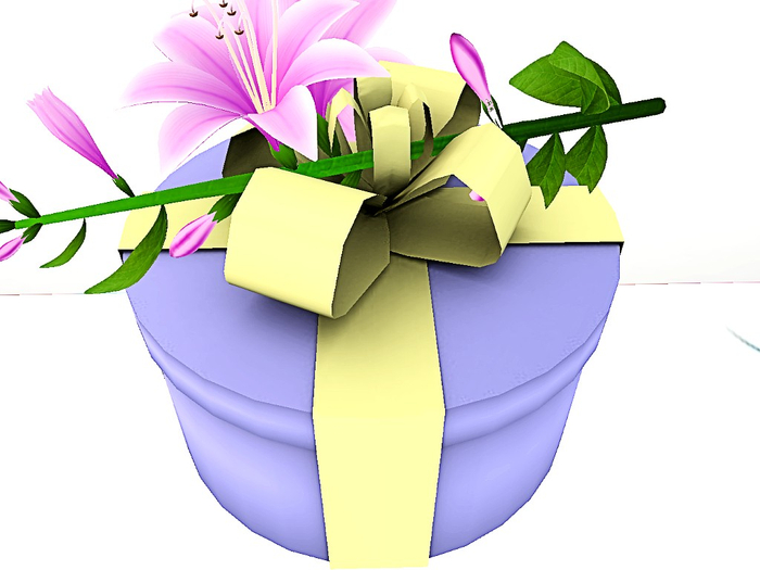 [Art Emporium] Gift Box Shop [boxed)- Round Floral P