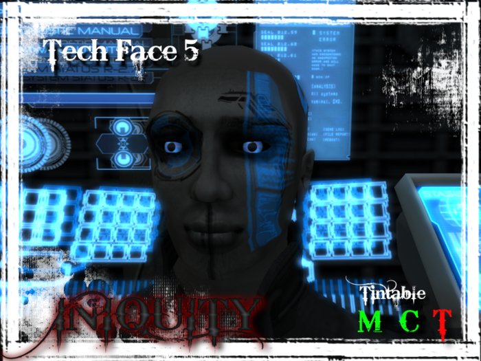 +Iniquity+ [Tech Face 5] Tattoo (BOXED)