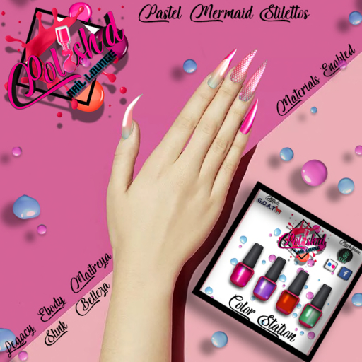 MAITREYA POLISH'D Mermaid Stiletto textures - 4
