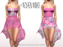 Andare - Molly Dress with Tulle Skirt Pattern1