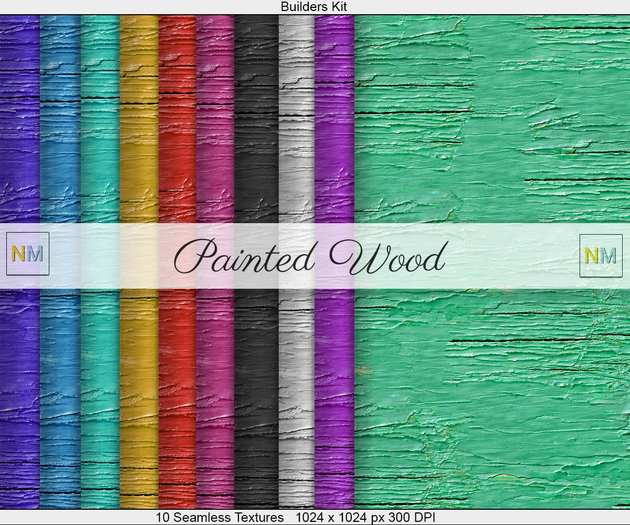 Painted Wood