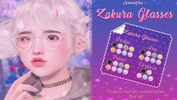 NamiiChu ~ Zakura Glasses - Fatpack