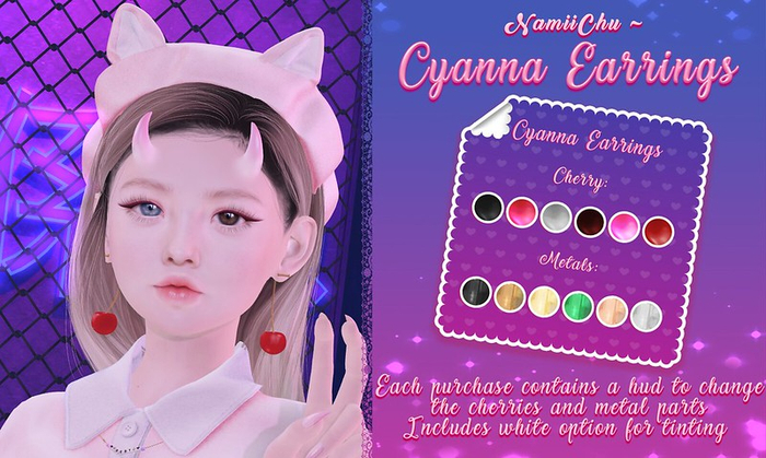 NamiiChu ~ Cyanna Earring - Fatpack