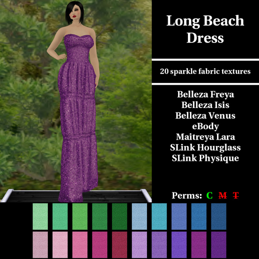 CDKC.10040582 - Beach Dress - sparkle demo