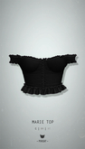 -Pixicat- Marie Top (Black)