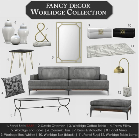 12 Fancy Decor: Worlidge Table Lamp